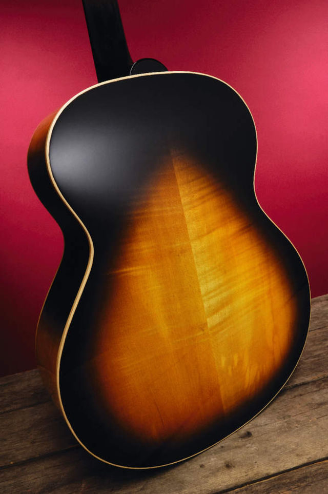 The XL340A has flame back and sides. The XL340A has flame back and sides.